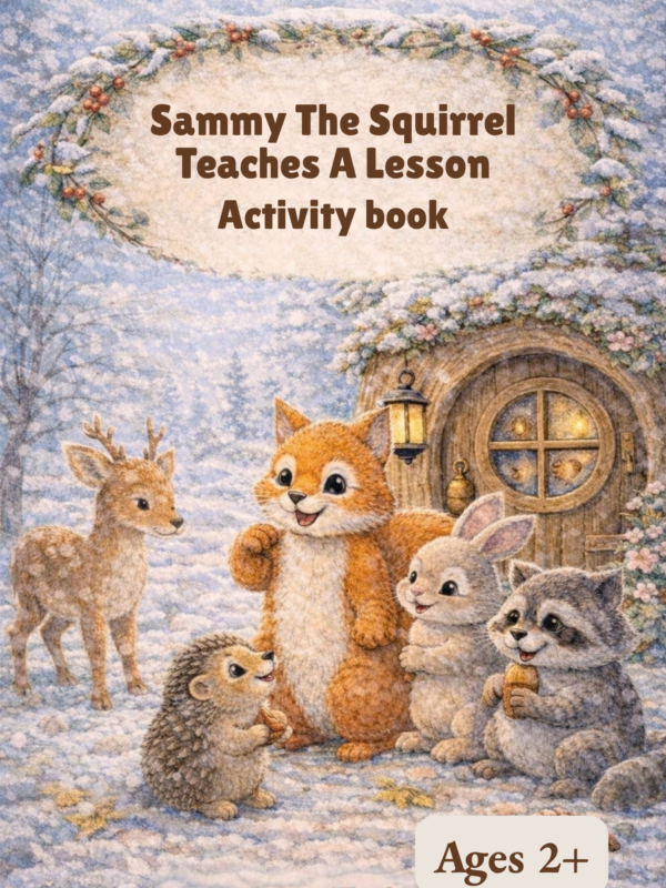 Sammy the Squirrel Teaches a Lesson-Activitybook
