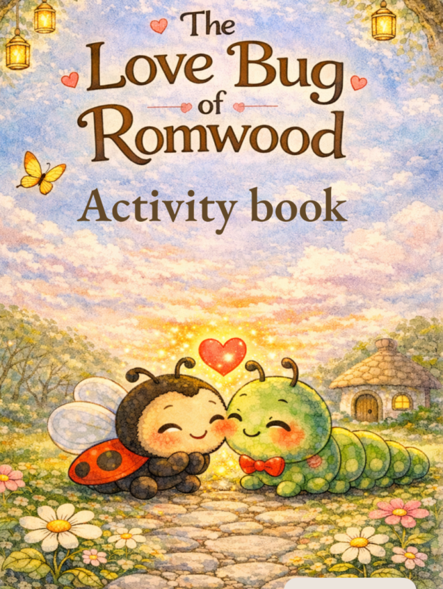 The-Lovebug-of-Romwood-Activity-Books