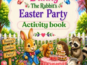 Bunny the Rabbit's Easter Party - Activity Book