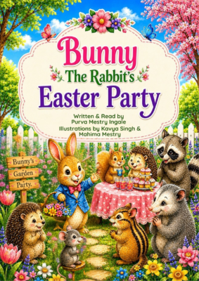 Bunny the rabbit Easter party