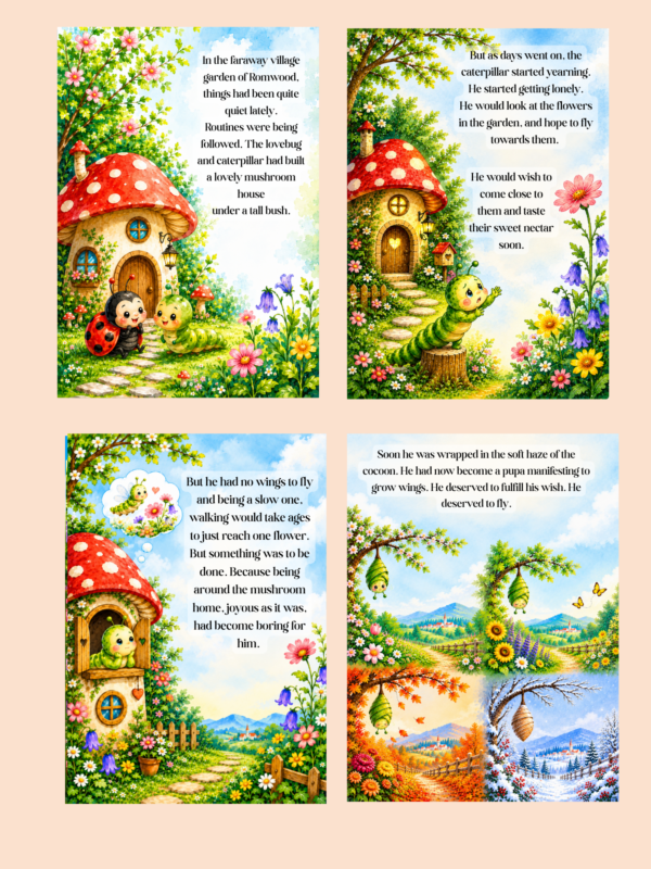 The Caterpillar of Romwood - Storybook